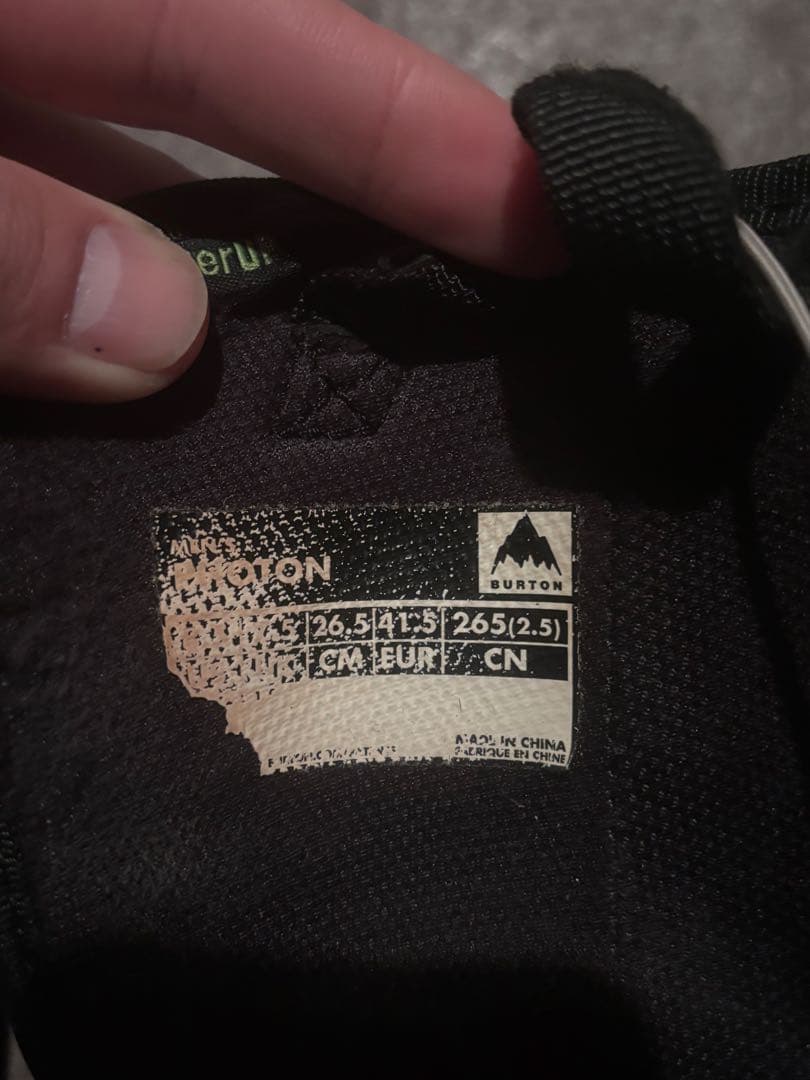 Burton PHOTON スノーボードブーツ 26.5