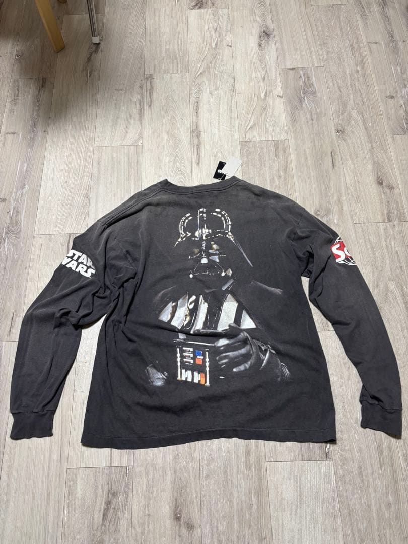 大人気！セントマイケルStar Wars ダース・ベイダー 長袖カットソーＬ