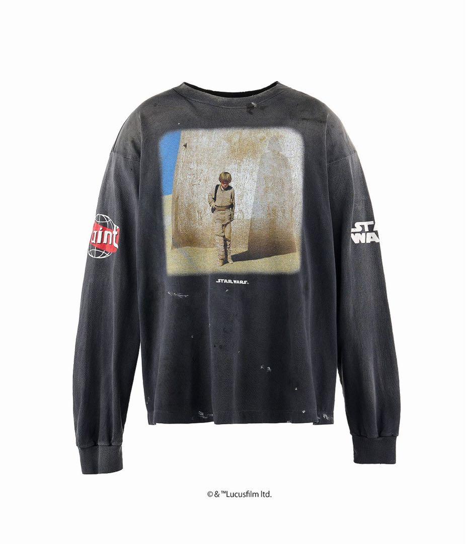 大人気！セントマイケルStar Wars ダース・ベイダー 長袖カットソーＬ