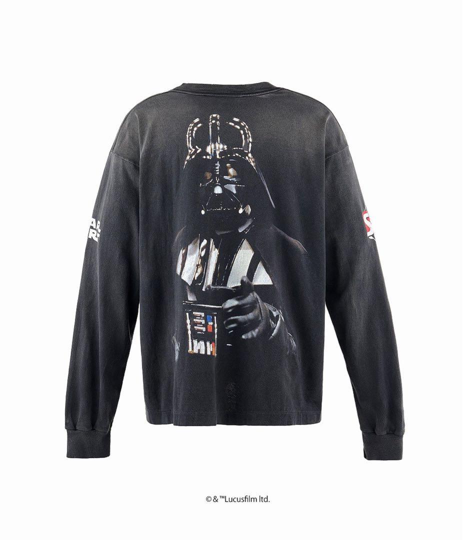 大人気！セントマイケルStar Wars ダース・ベイダー 長袖カットソーＬ