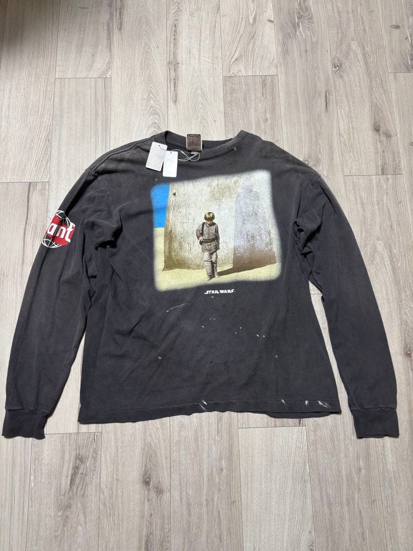 大人気！セントマイケルStar Wars ダース・ベイダー 長袖カットソーＬ