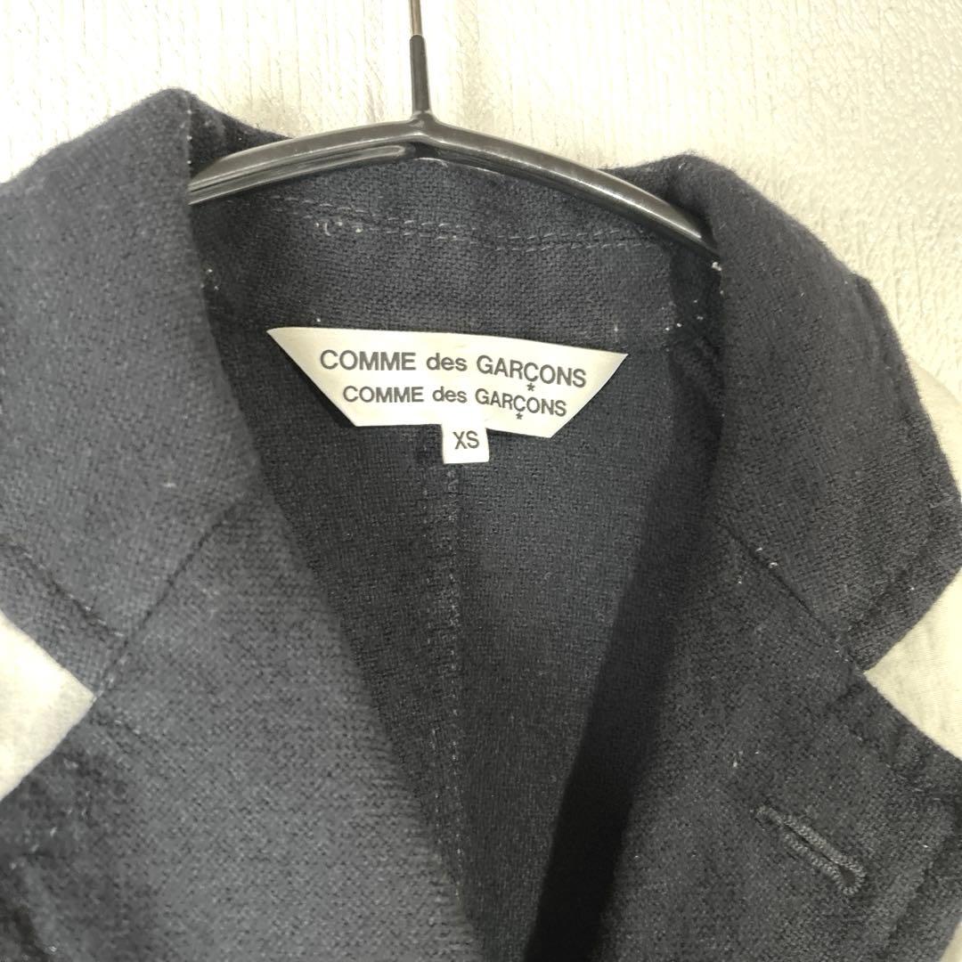 COMME des GARÇONS テーラードジャケット XS ネイビー