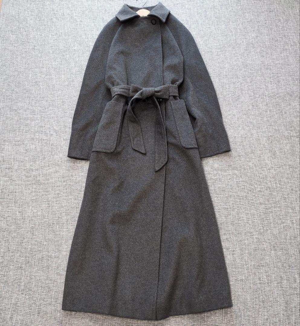 マークス＆スペンサー　カシミヤ　バージンウール　ウールコート　未使用に近い美品