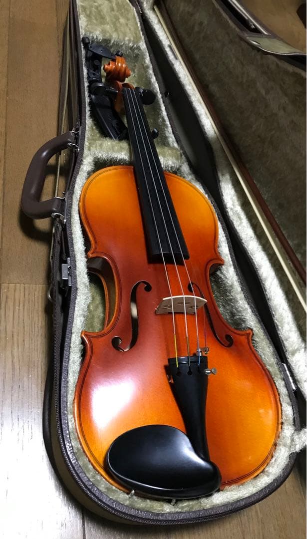 4/4 No.280 SUZUKI VIOLIN 弓・肩当て付