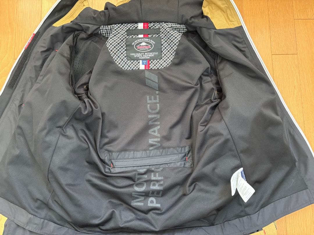 クシタニ　アメニタジャケット　K-2419 Lサイズ　ブラウン×ブラック