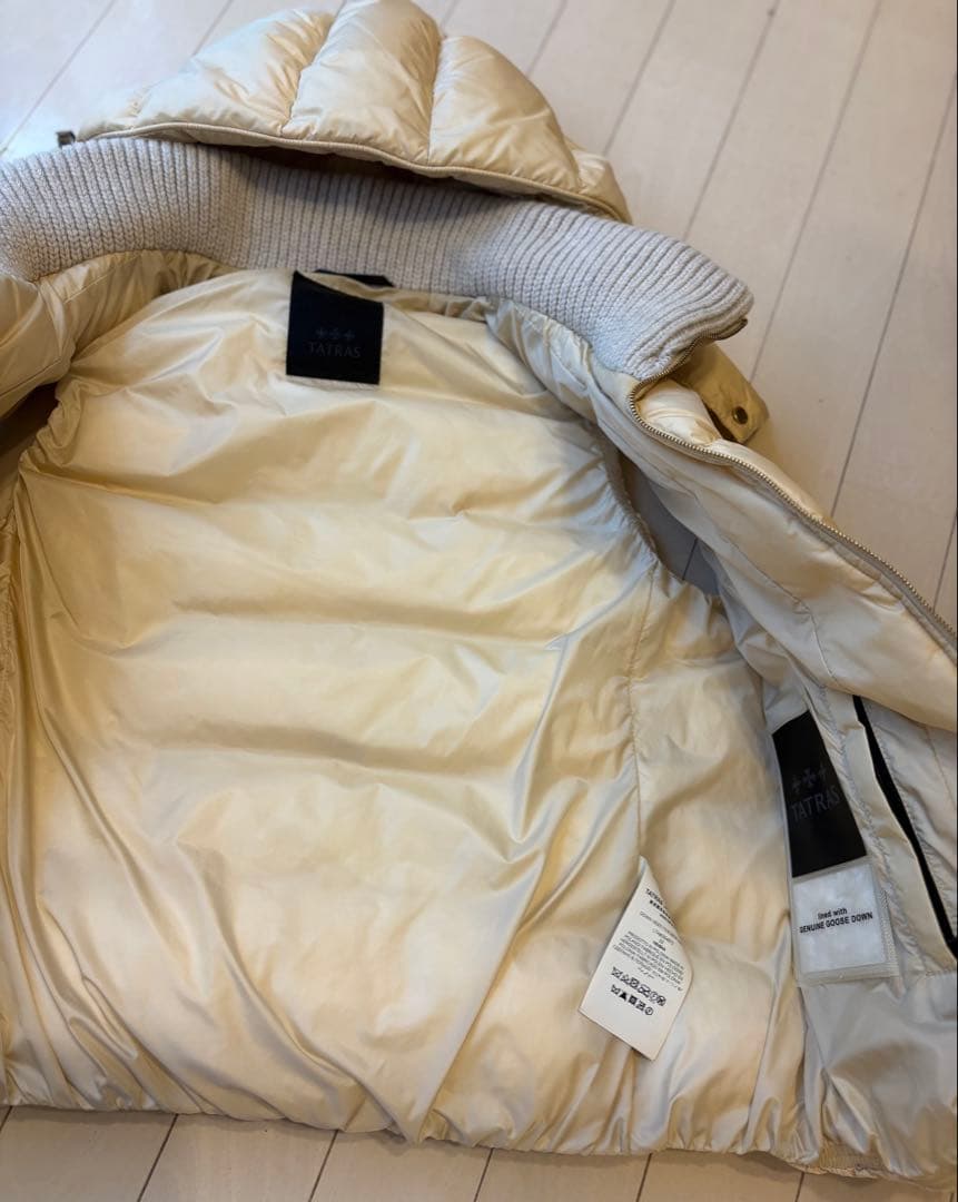 TATRAS タトラス ダウンベスト ホワイト系