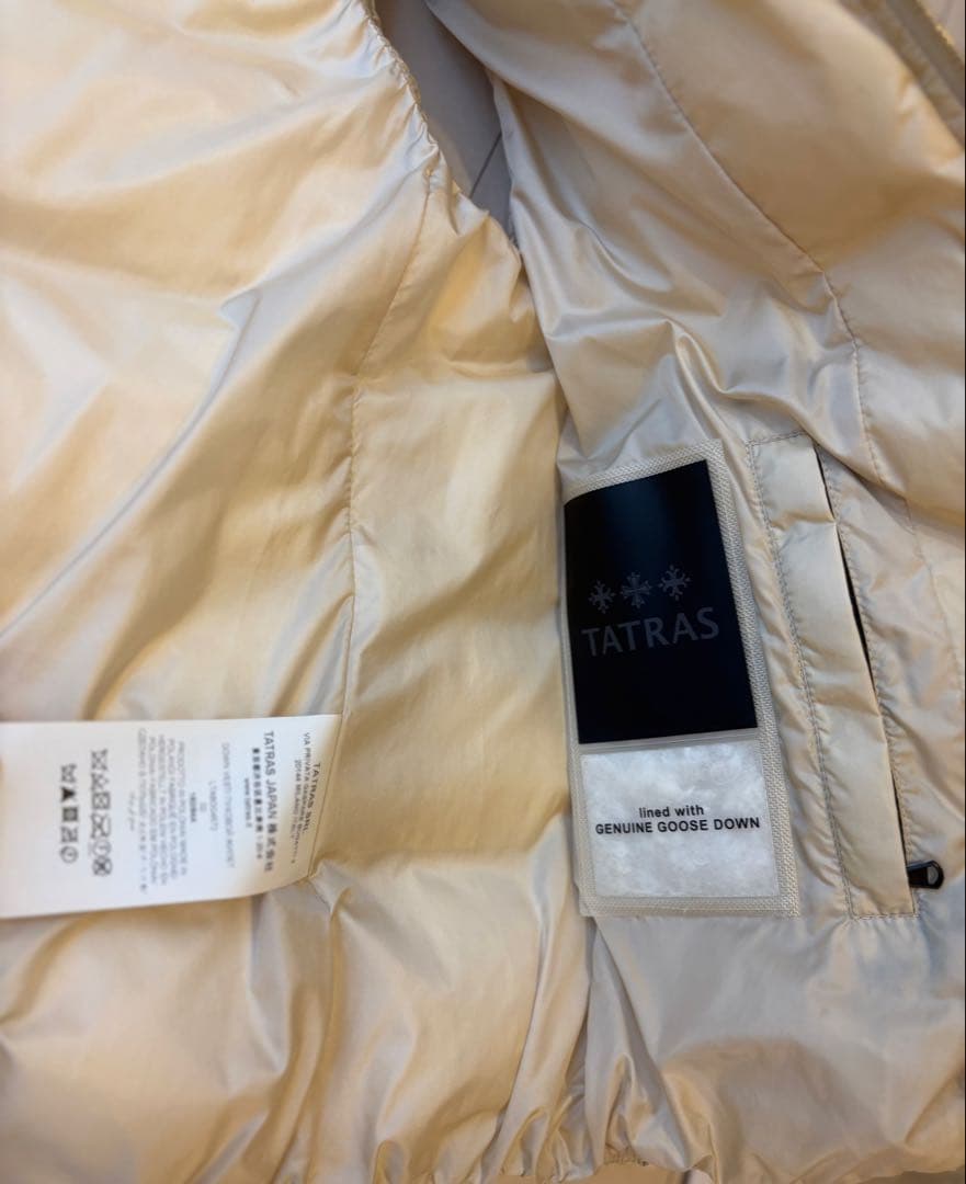 TATRAS タトラス ダウンベスト ホワイト系