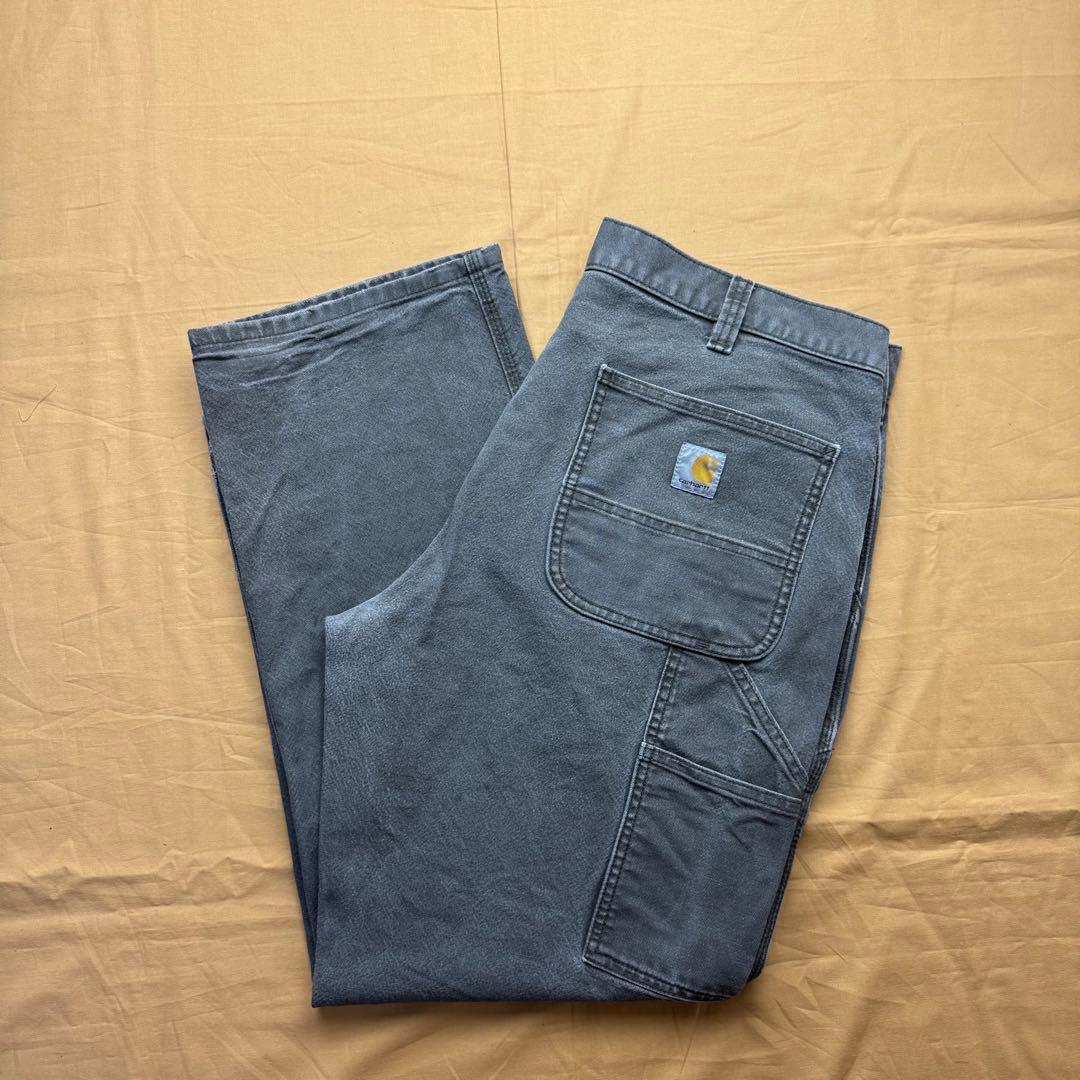 carhartt ダックパンツ　ペインター　W36 L30 モス　グリーン