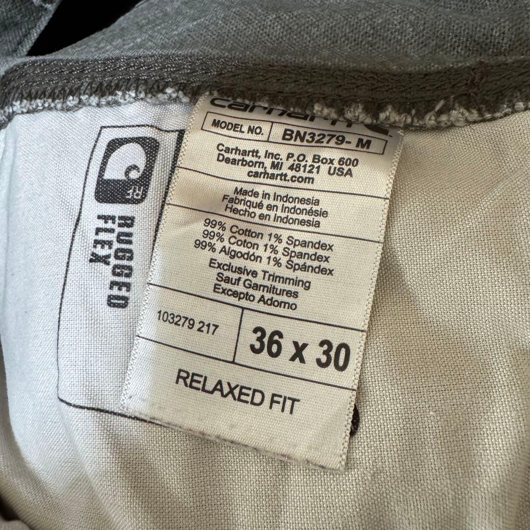 carhartt ダックパンツ　ペインター　W36 L30 モス　グリーン