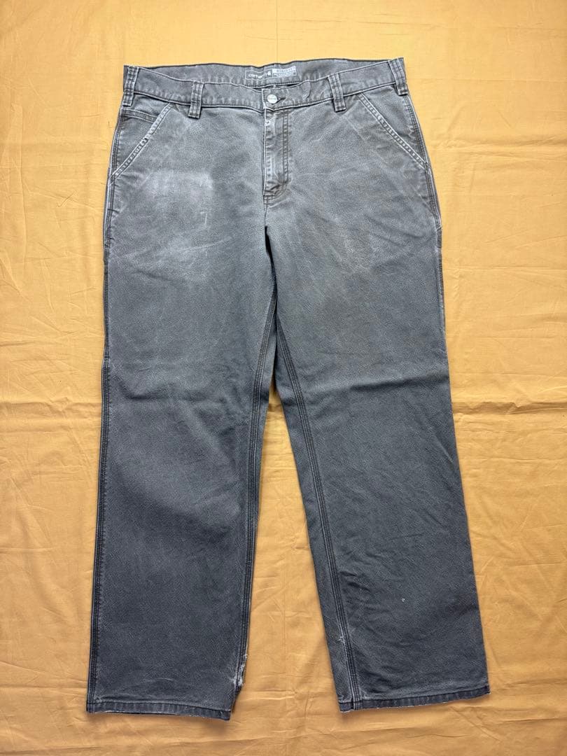 carhartt ダックパンツ　ペインター　W36 L30 モス　グリーン