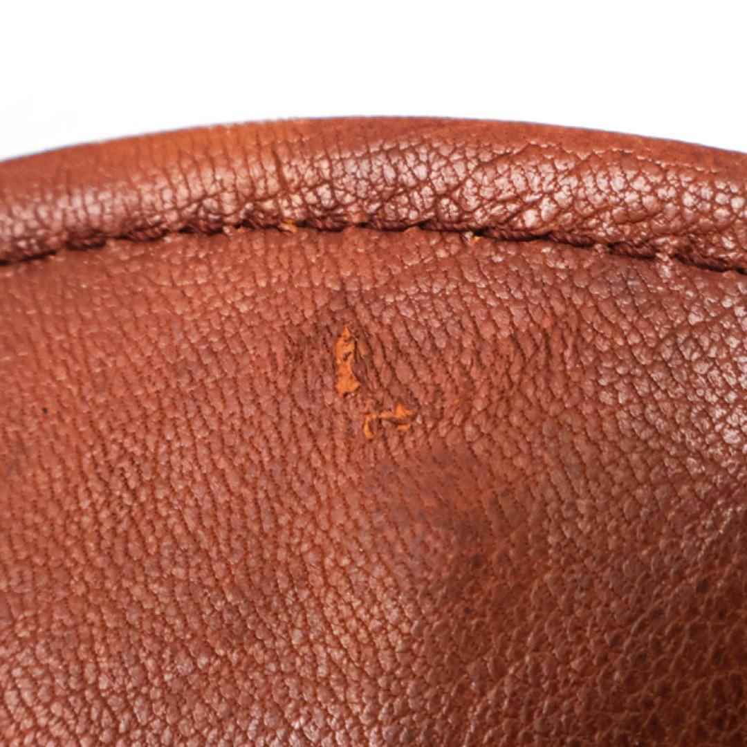 H3042P◾️グッチ　GG柄キャンバス　シェリーライン レザー切替ハンチング