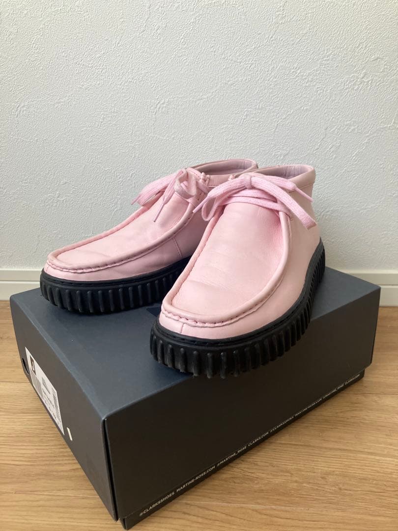 【レア】Martine rose Clarks トーヒル UK8 ワラビー