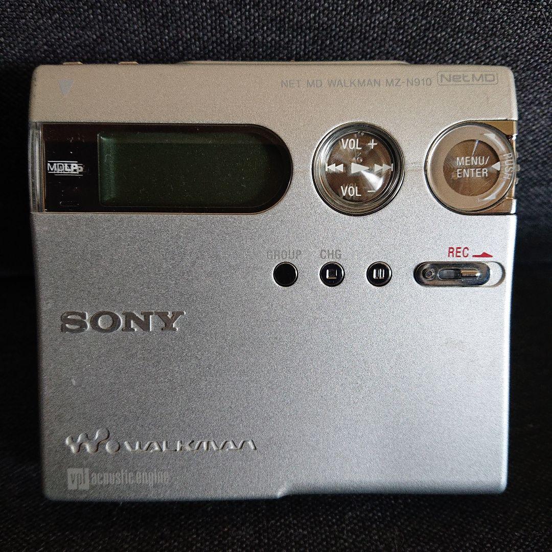SONY MDレコーダー MZ-N910 シルバー