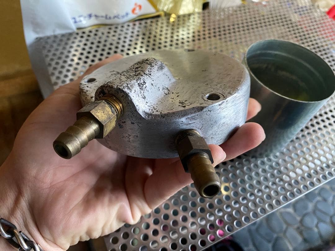 超希少　当時物gs400 オイルクーラーエレメントカバー