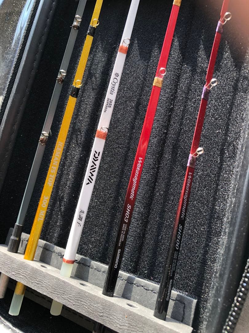 Daiwa Crystiaワカサギ　ダイワクリスティア穂先ケース付き送料込み