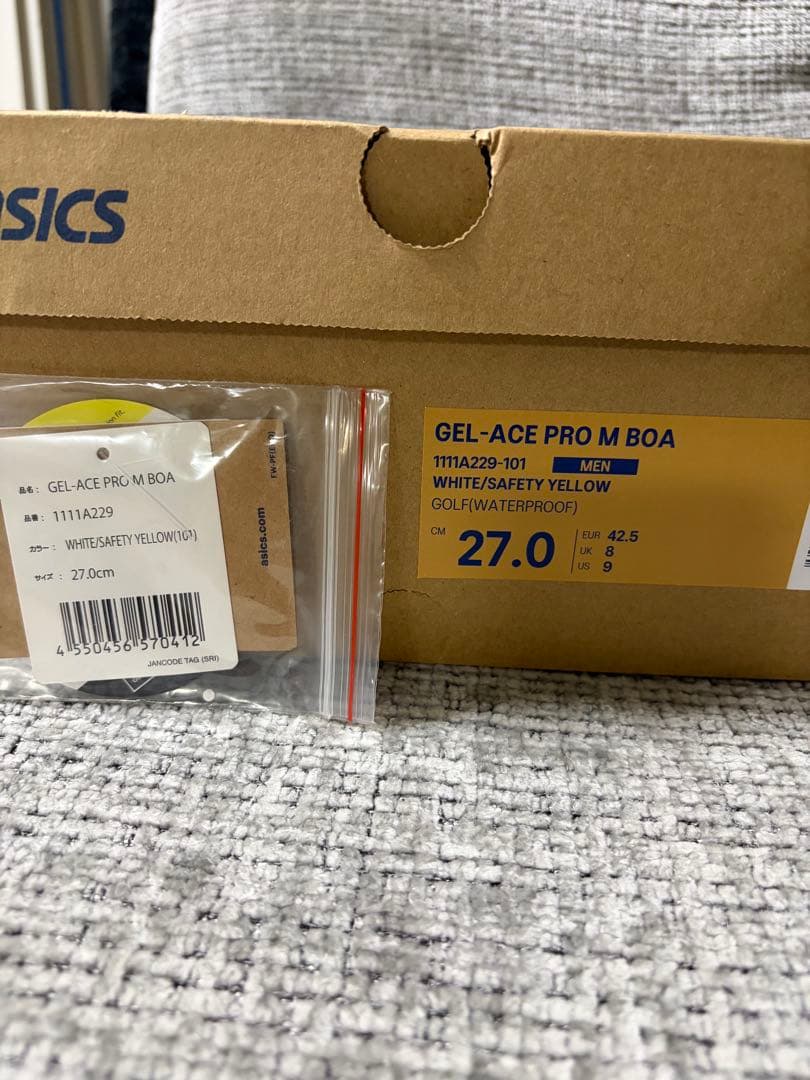 新品GEL-ACE PRO M BOA アシックスasicsゴルフシューズ 27