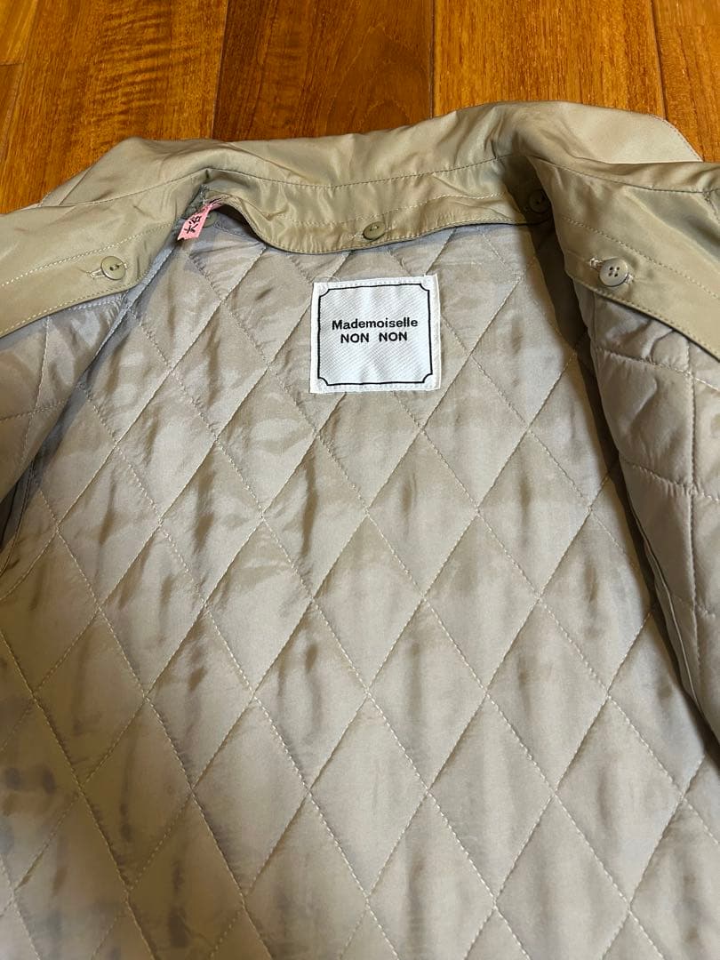 マドモアゼルノンノン ライナー付 コート　クリーニング済み
