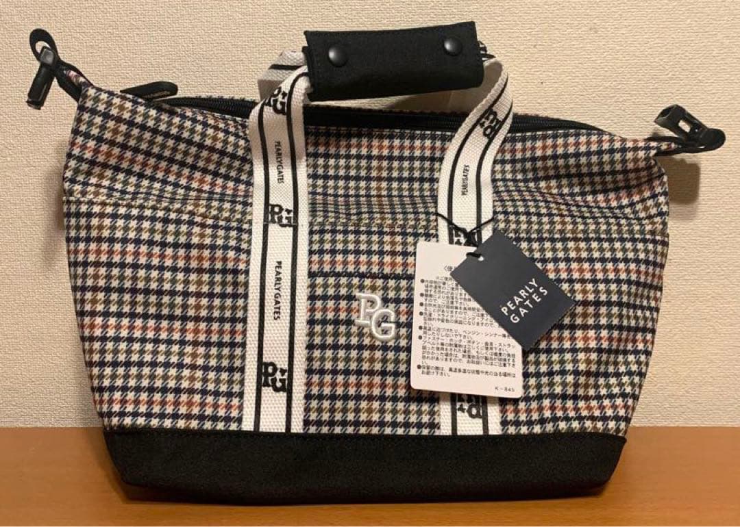 PEARLY GATES チェック柄　ゴルフカートバッグ