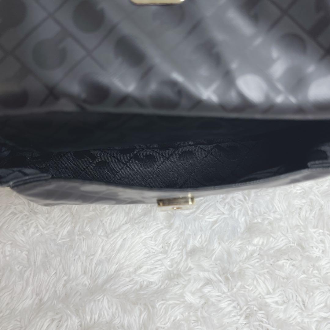 未使用級✨GHERARDINI ワンショルダーバッグ ナイロン ブラック 総柄