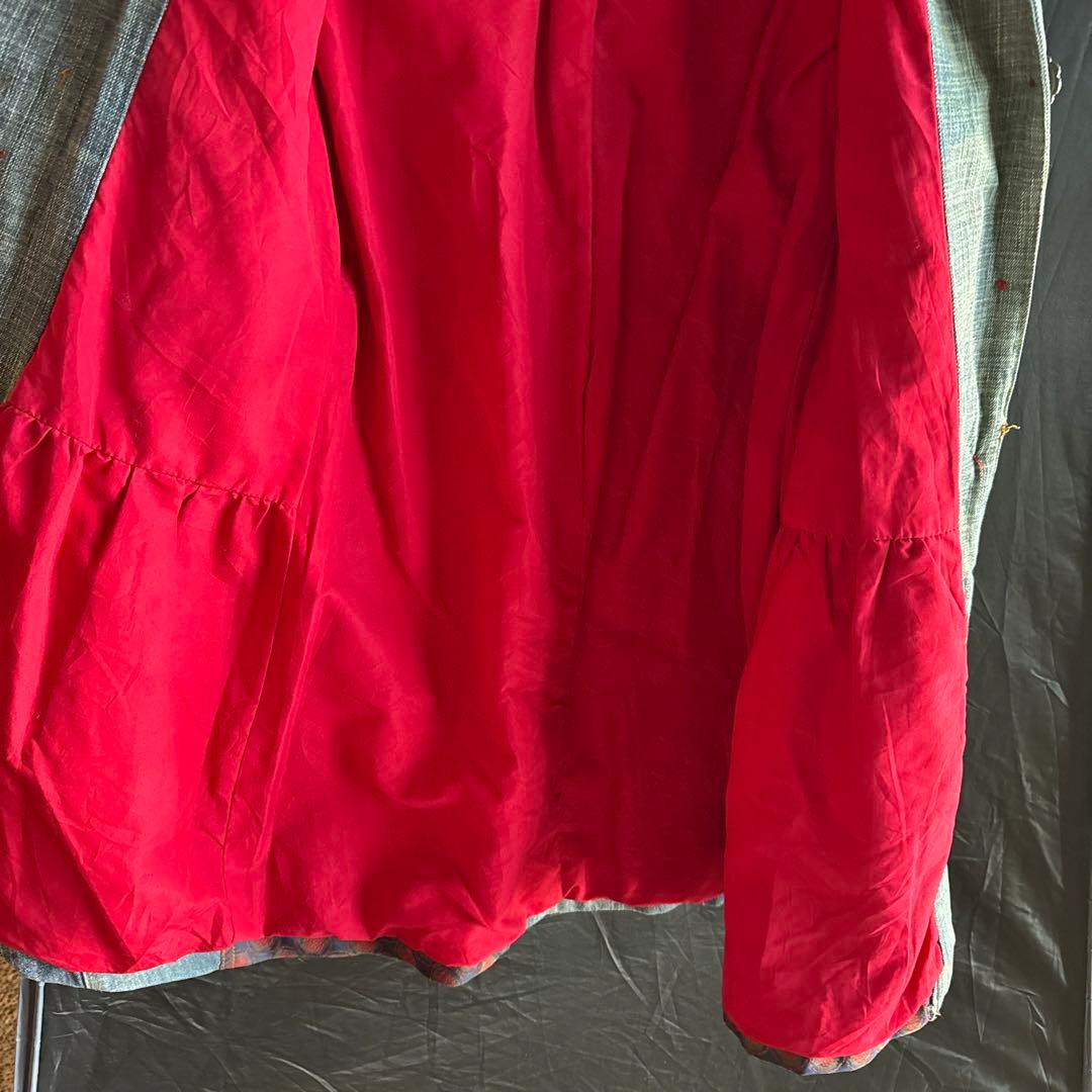 Desigual デジグアル デニムジャケット再構築 パッチワーク リメイク古着