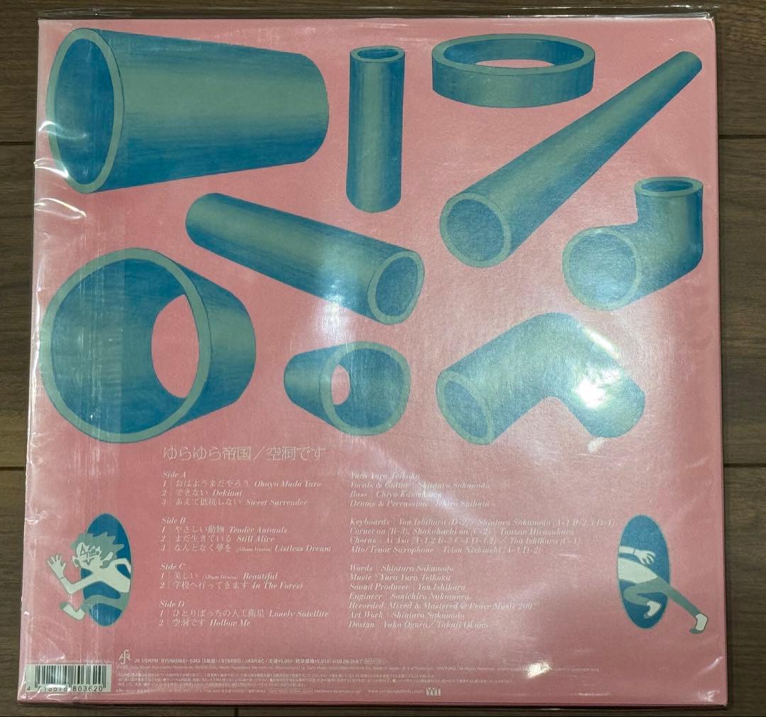 【週末限定値下げ】ゆらゆら帝国　空洞です LP　アナログ盤　レコード　坂本慎太郎