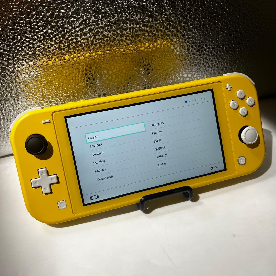 【動作良好】 Nintendo Switch Lite イエロー 本体