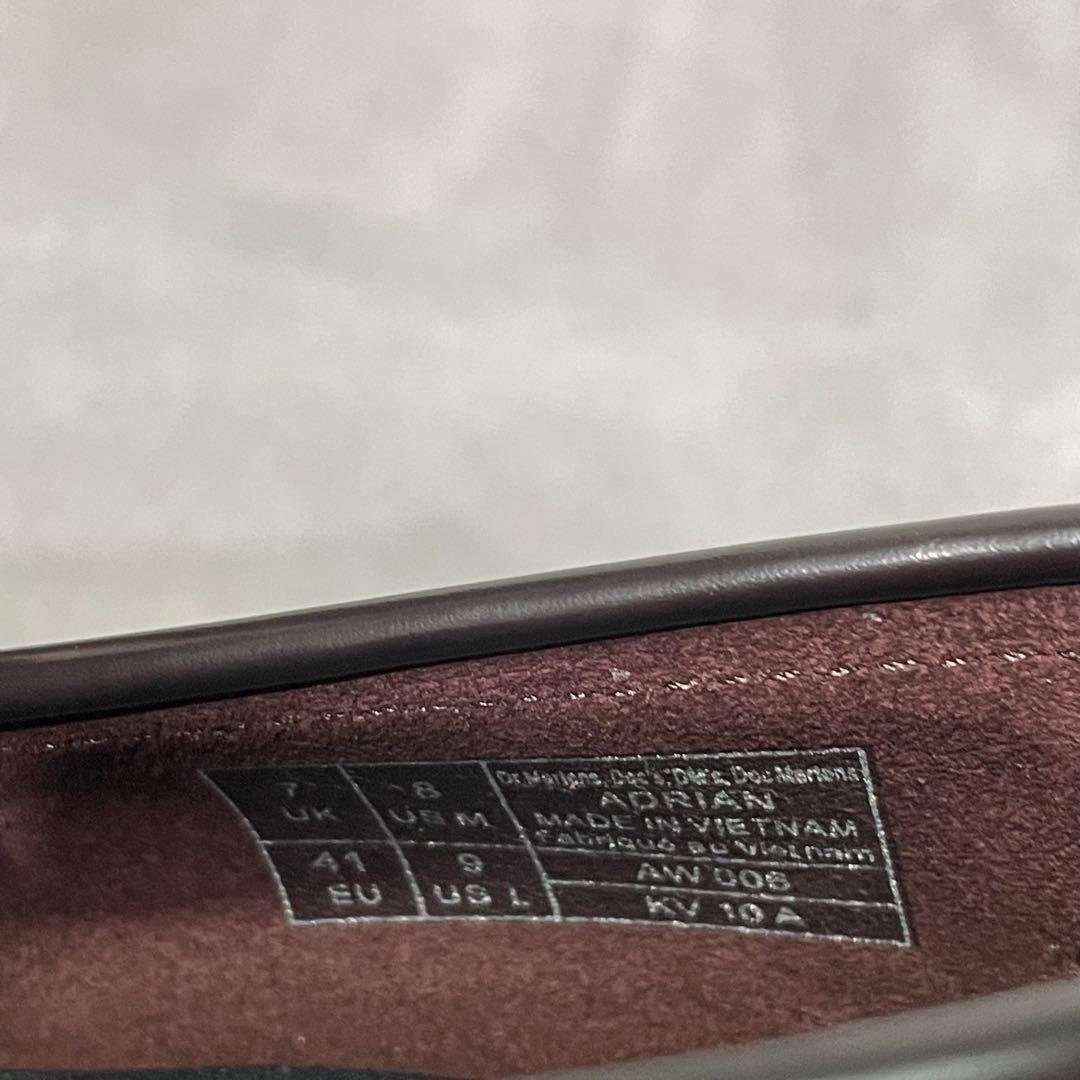 ドクターマーチン【26cm】キルトタッセルローファー ADRIAN バーガンディ