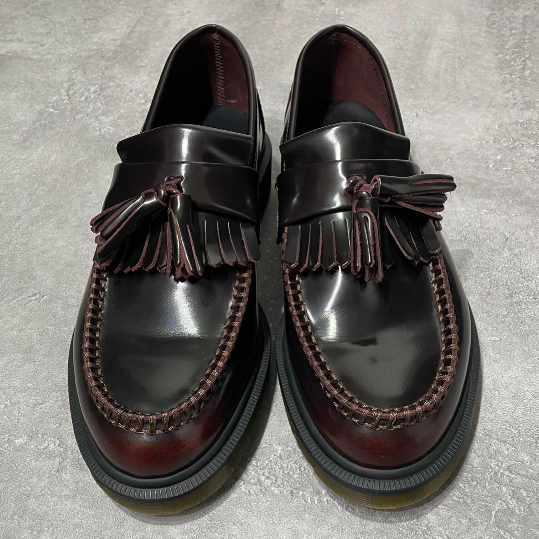 ドクターマーチン【26cm】キルトタッセルローファー ADRIAN バーガンディ