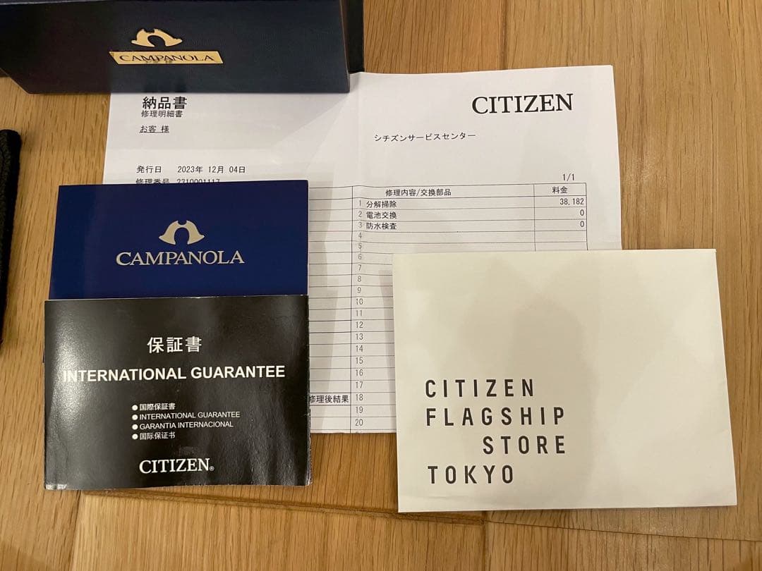 CITIZEN カンパノラ　黒像　CTR57-1091