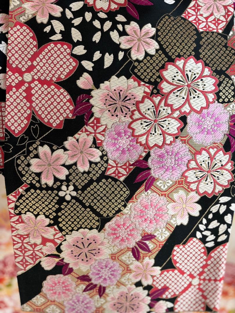 期間限定価格（2/1まで！）⭐️可愛い振袖フルセット　成人式　正絹　袋帯　白地系