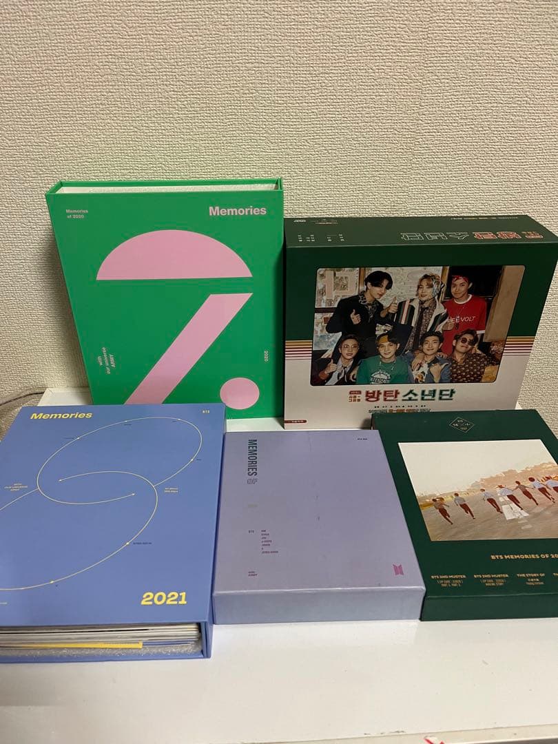 BTS Memories 2016 2018 2020 2021 トレカ付き