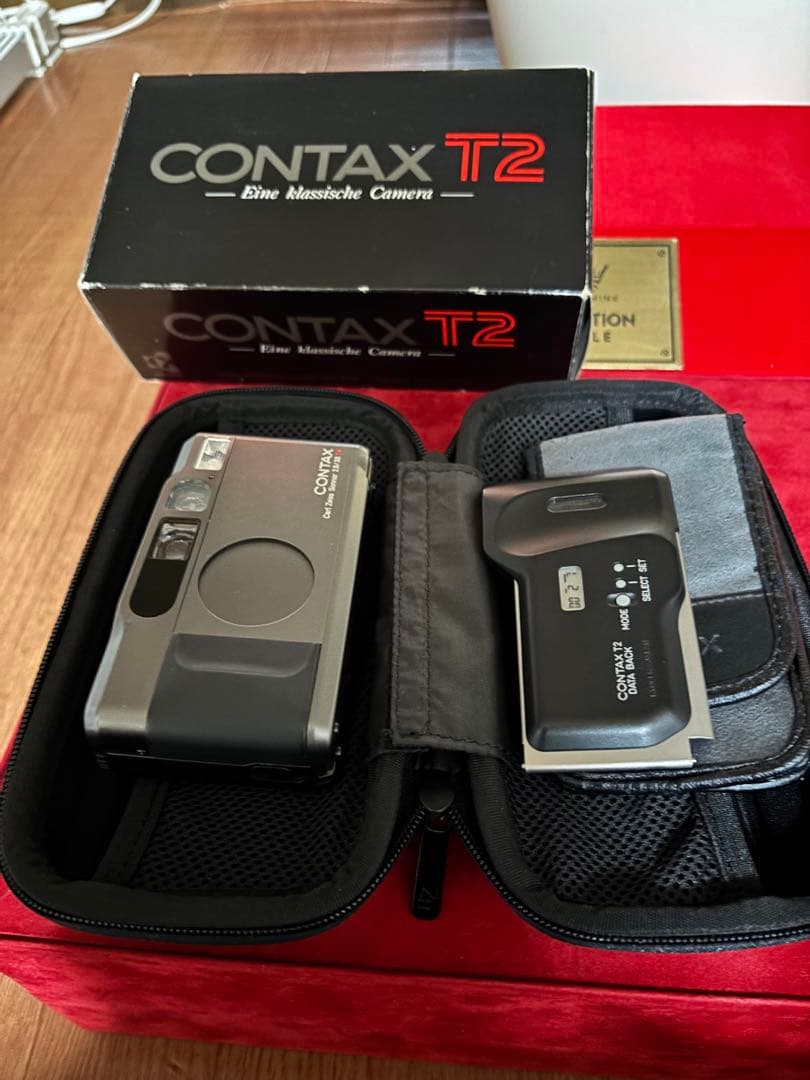 コンタックスT2チタンブラック　ジャンク
