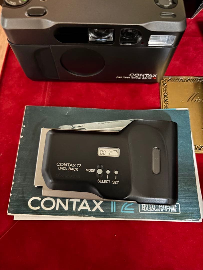 コンタックスT2チタンブラック　ジャンク