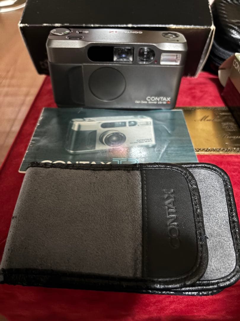 コンタックスT2チタンブラック　ジャンク