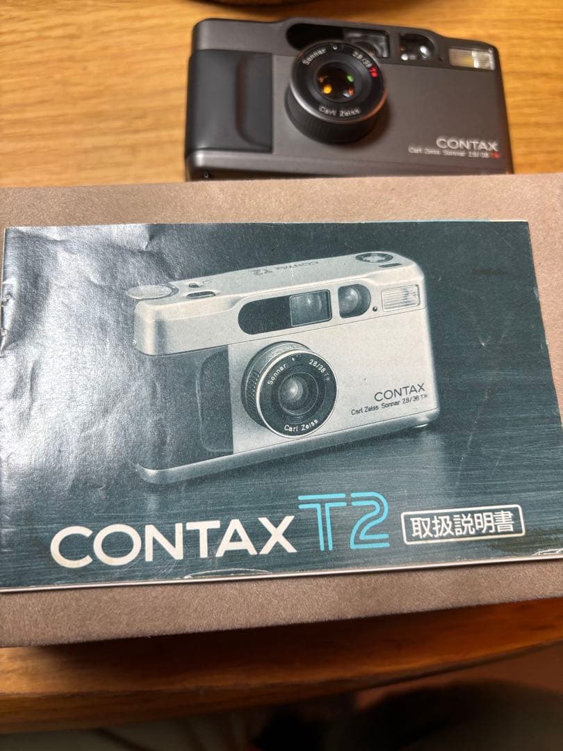コンタックスT2チタンブラック　ジャンク