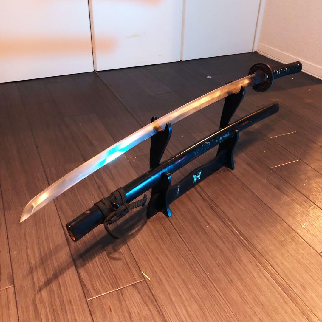 高級模造刀　土佐刀剣　本研波刃　亜鉛合金