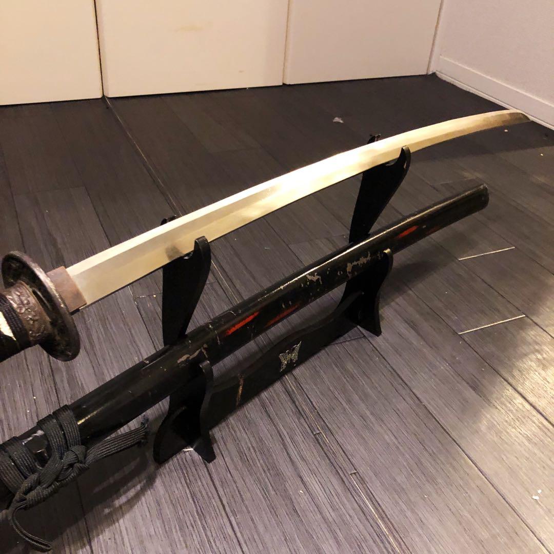 高級模造刀　土佐刀剣　本研波刃　亜鉛合金