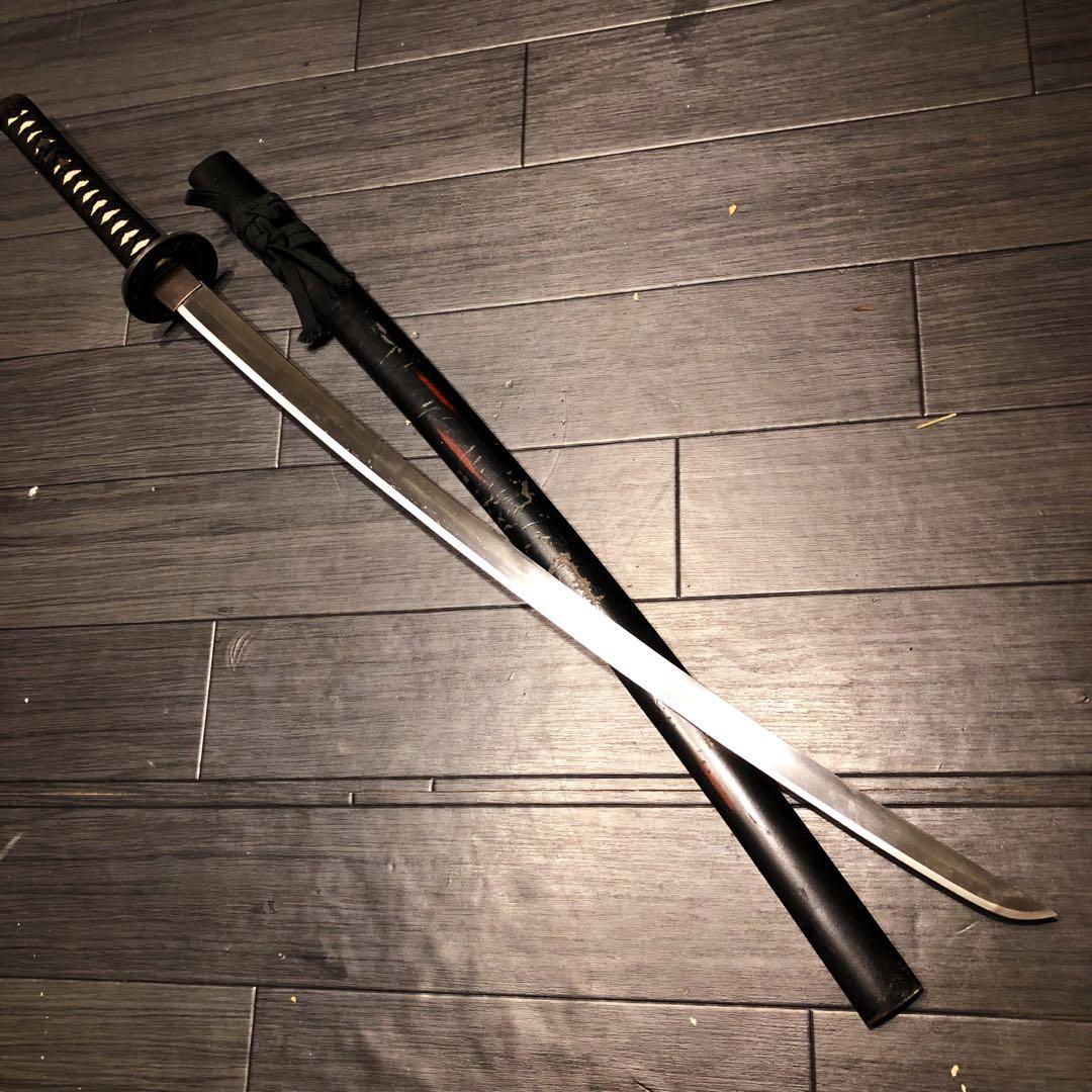 高級模造刀　土佐刀剣　本研波刃　亜鉛合金