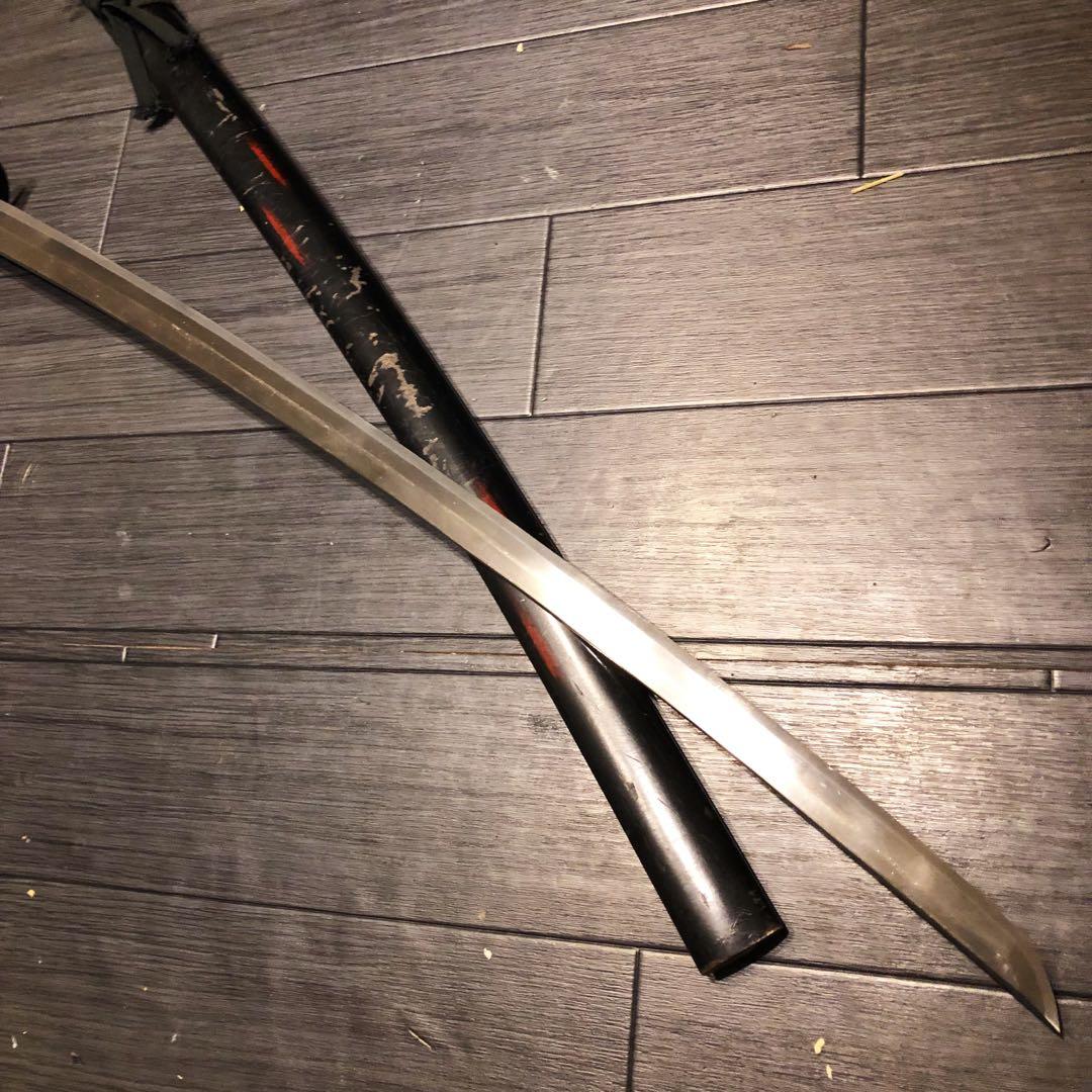 高級模造刀　土佐刀剣　本研波刃　亜鉛合金