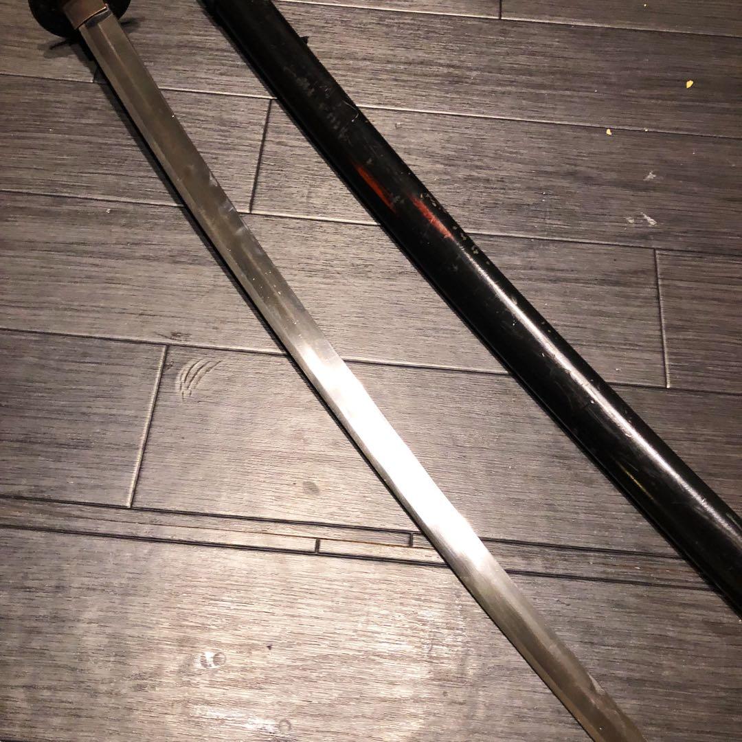 高級模造刀　土佐刀剣　本研波刃　亜鉛合金