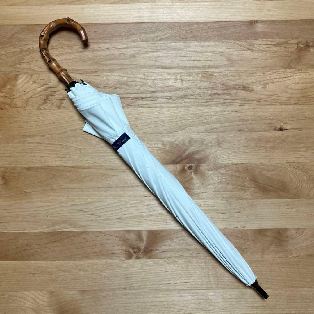 芦屋ロサブラン　日傘　長傘　晴雨兼用　ショートサイズ　アイボリー　1級遮光