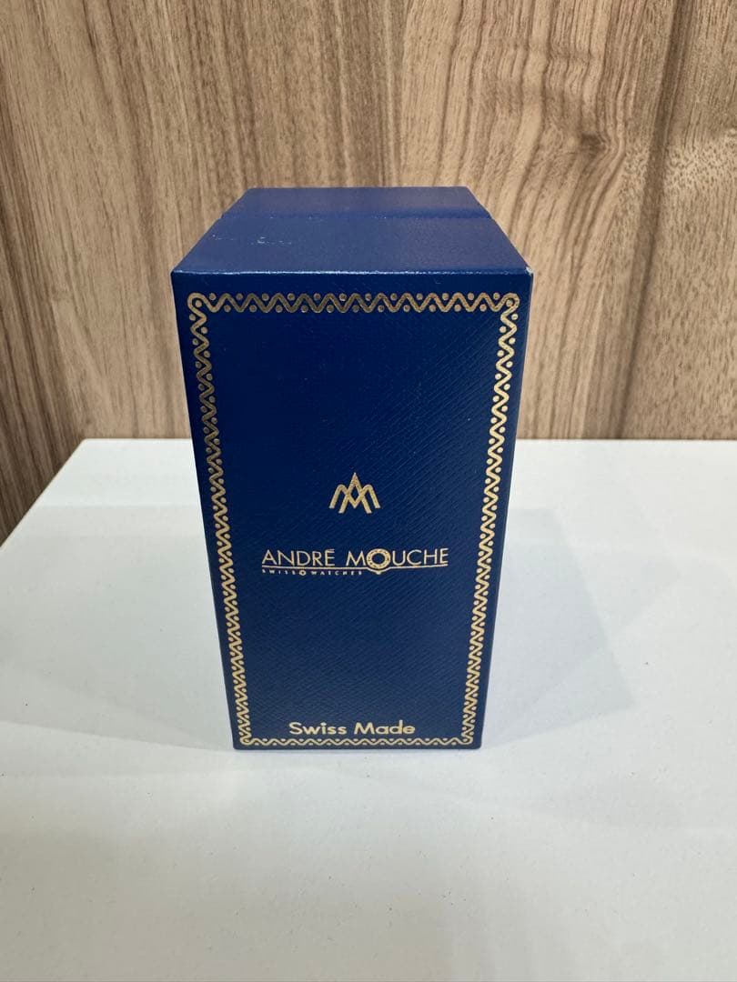 【美品】ANDRE MOUCHE アンドレムッシュ 腕時計 バングルウォッチ