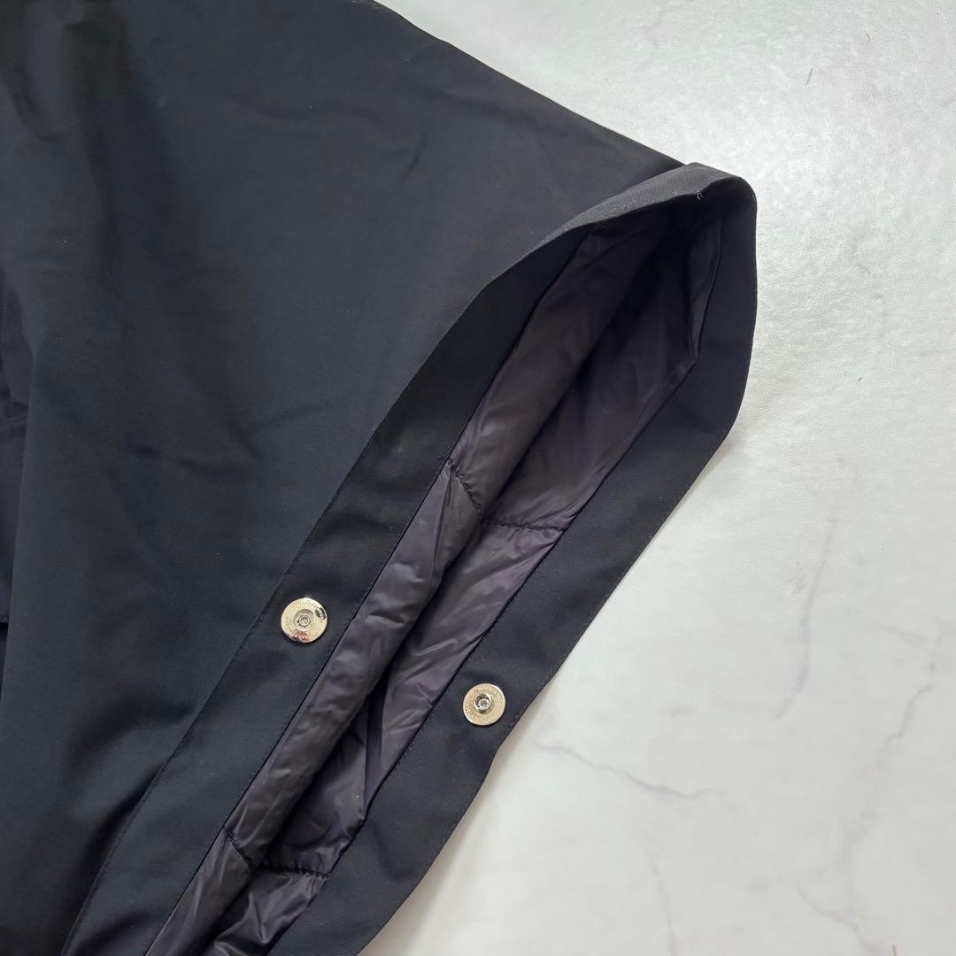 【レア！近年モデル】英国製 マッキントッシュ フーデットダウンポンチョ 金ボタン