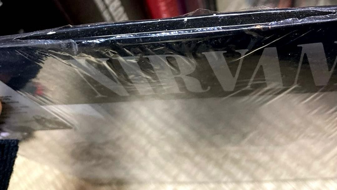 レア NIRVANA BLEACH 20周年記念盤 初回盤 ホワイトヴァイナル