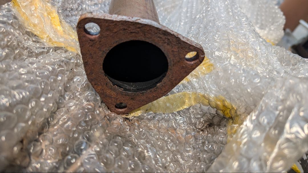 シビック FD2タイプR サイレンサー 中間パイプ 純正