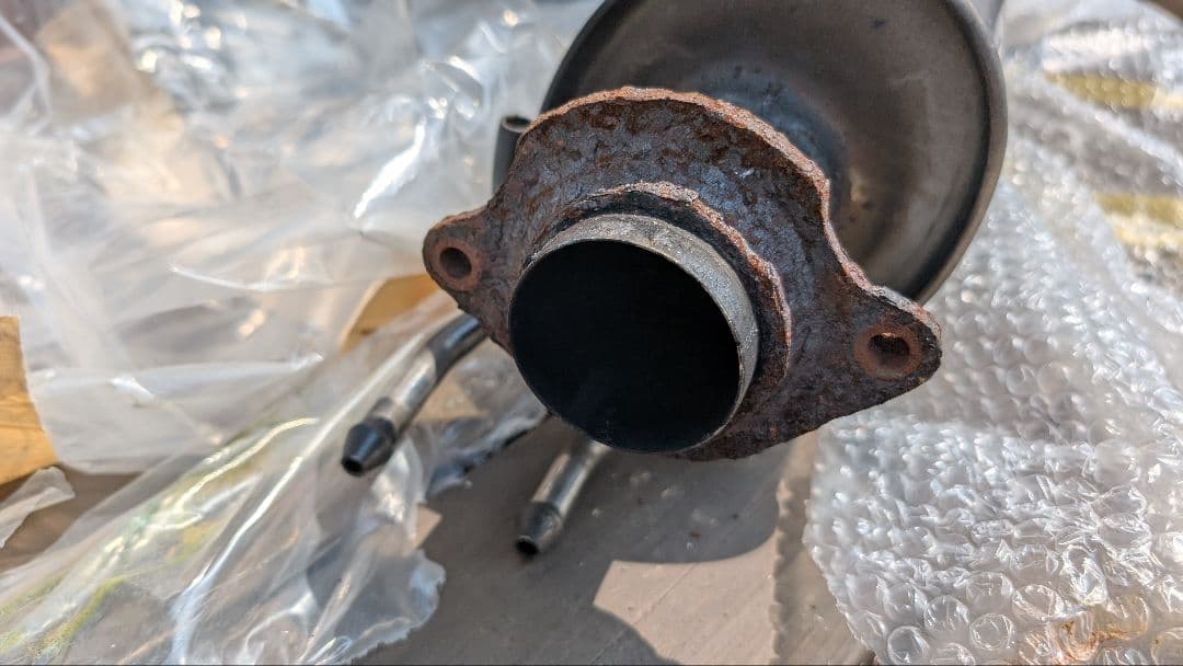 シビック FD2タイプR サイレンサー 中間パイプ 純正