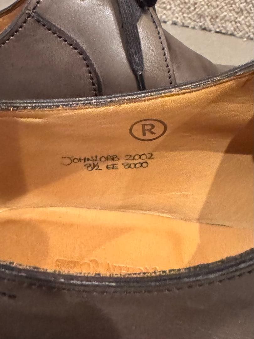 John Lobb 2002イヤーモデル ジョンロブ #8000 リジェクト