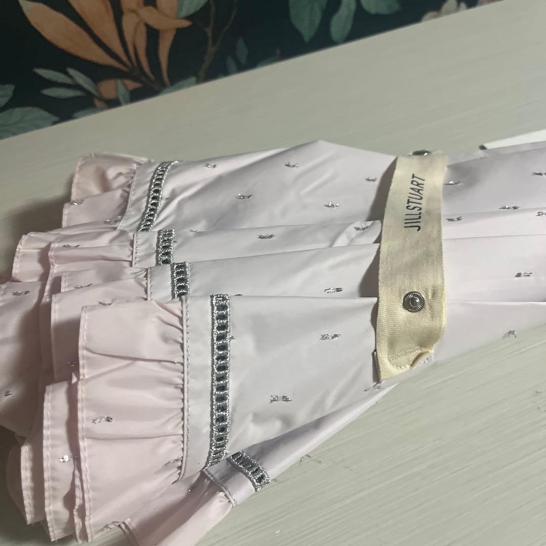 ジルスチュアート 晴雨兼用傘 ピンク 長傘 一番人気　 エコメリカル指定