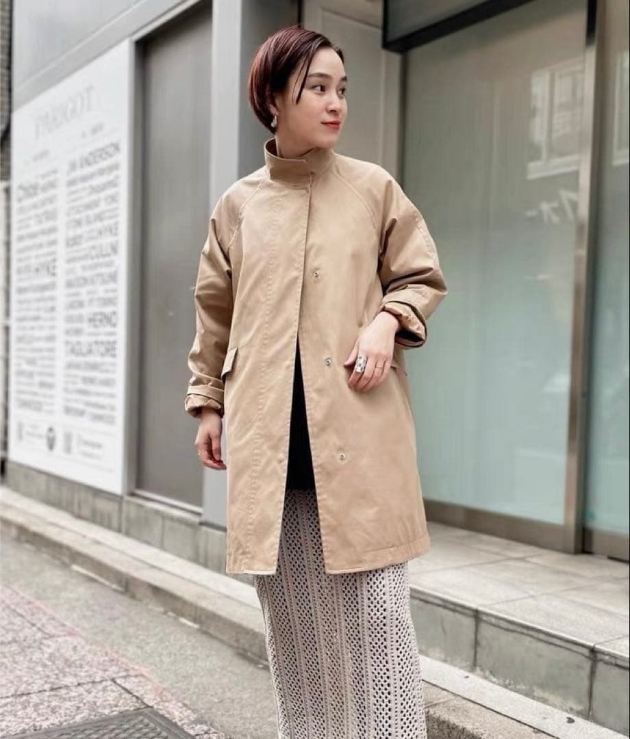 JOURNAL STANDARD スタンドカラーテントコート