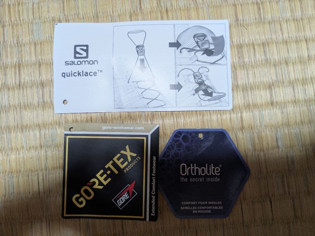 Salomon XA FORCES MID GTX Coyote28.5箱タグ